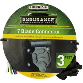 Hopkins 20022 Endurance 7 Blade 3' Vehicle Side Jacketed Cable