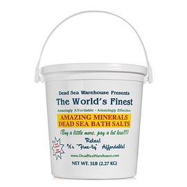 Dead Sea Bath Salts Bucket 2.27kg