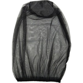 Black Mosquitoes Head Net Face Neck Fly Netting Hoods from Bugs Protections Screen Net for Camping Travel Hiking Wearables