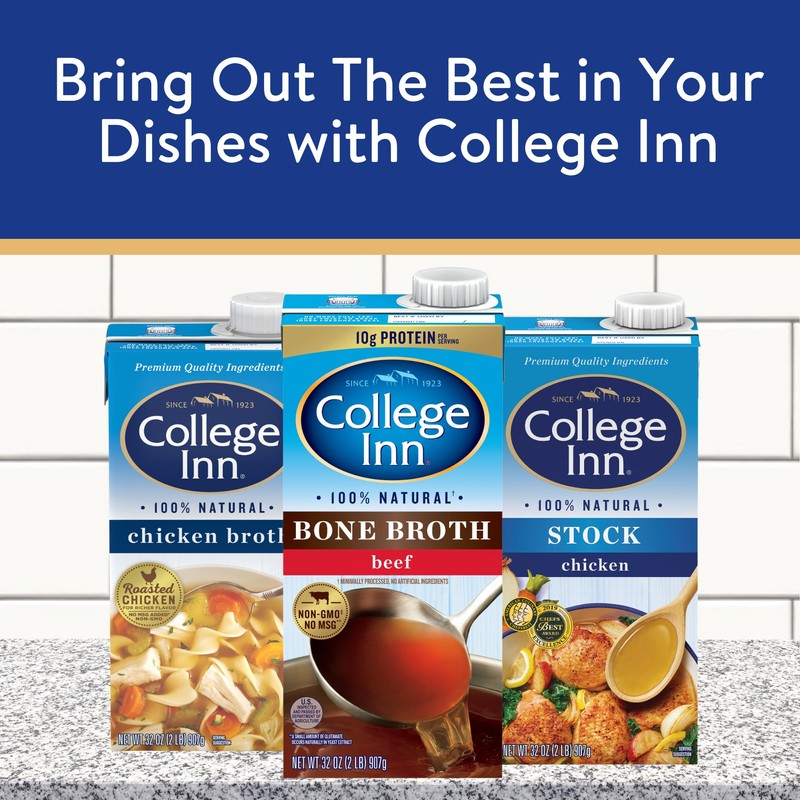 College Inn Chicken Broth, 14.5-Ounce (Pack of 24)