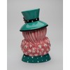 Fine Ceramic Fashion Lady Candy Cookie Jar by Dollymamas by