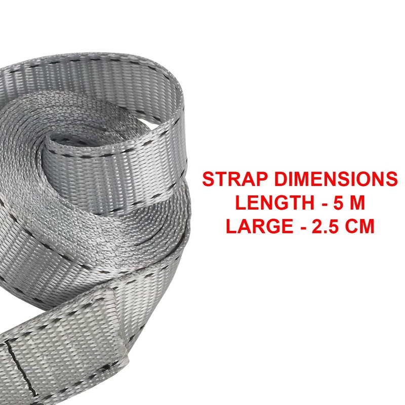 Master Lock 3112EURDAT Luggage Strap with easy to use Buckle,