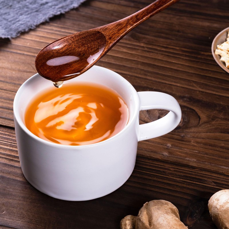 5 Wooden Spoons, Eco-friendly Table Spoons, Wooden Soup Spoon Set,