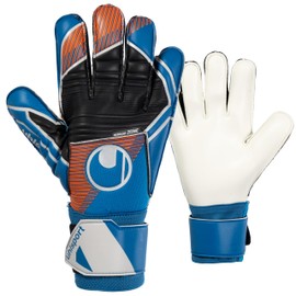 uhlsport Football Goalkeeper Gloves for Children and Adults, Soft Pro Football Gloves with Grip and High Cushioning