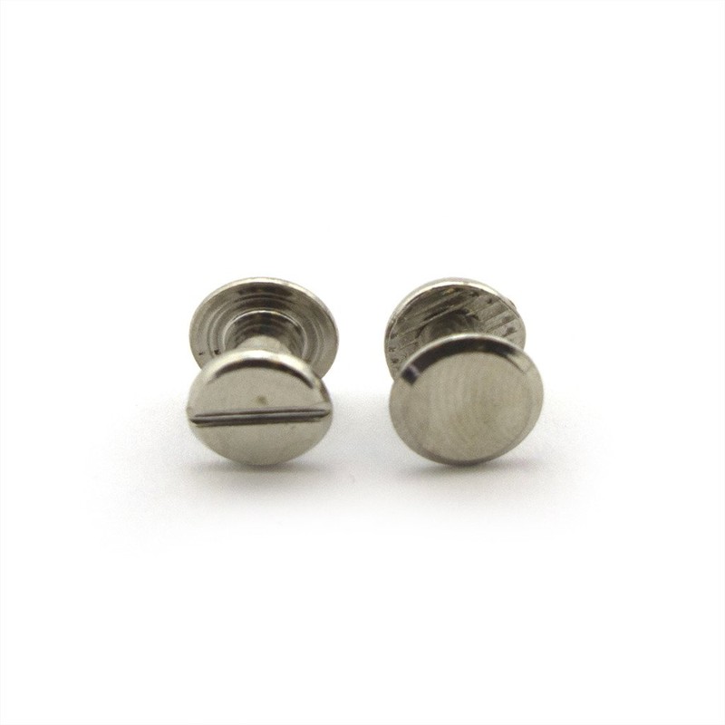 HAND ® Binding Screws SSSF11 Stylish Silver Screw In Studs