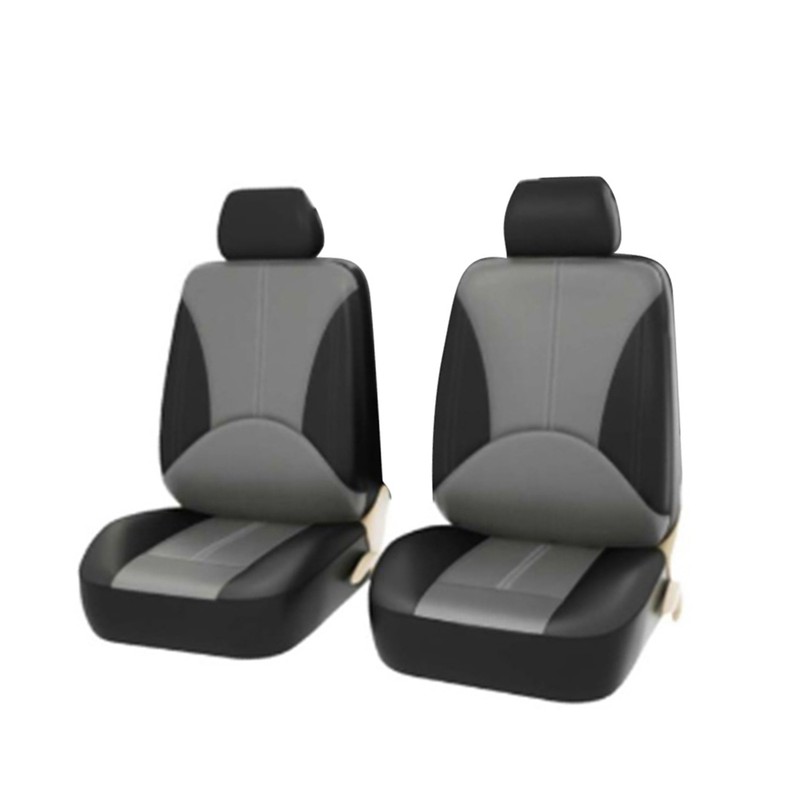 4 Pieces Car Seat Covers, Universal Breathable Leather Seat Protector