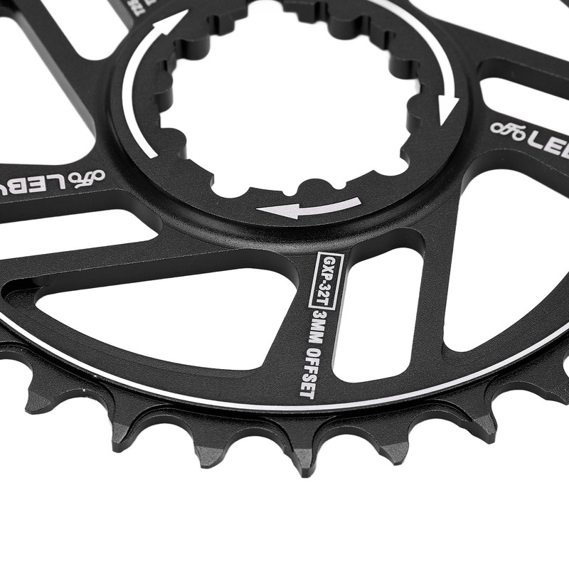 Lebycle Mountain Bike for GXP 32T Direct Mount Chainring Aluminum