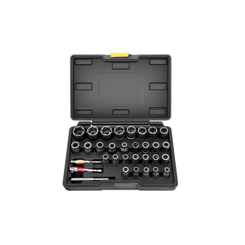 Juego de 32 Piezas Extractor de Tornillos
