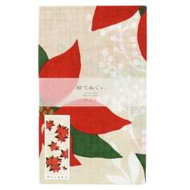 濱 Pattern Painting Remove and Poinsettia Beige