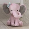 Bedtime Originals Twinkle Toes Pink Elephant Plush, Hazel, 1 Count