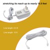 13.3V Charger Compatible with Somfy Sonesse Wirefree Plug-in Charger 9020672