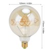 Edison Led Light Bulbs 4W 2200K Warm Light Transparent Energy