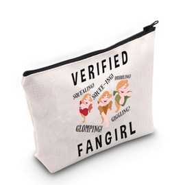 Fairy Tales Gift Beauty Movie Inspired Makeup Bag The Bimbettes Sisters Makeup Travel Zipper Bag Beast Fans Gift (Verified Fangirl)