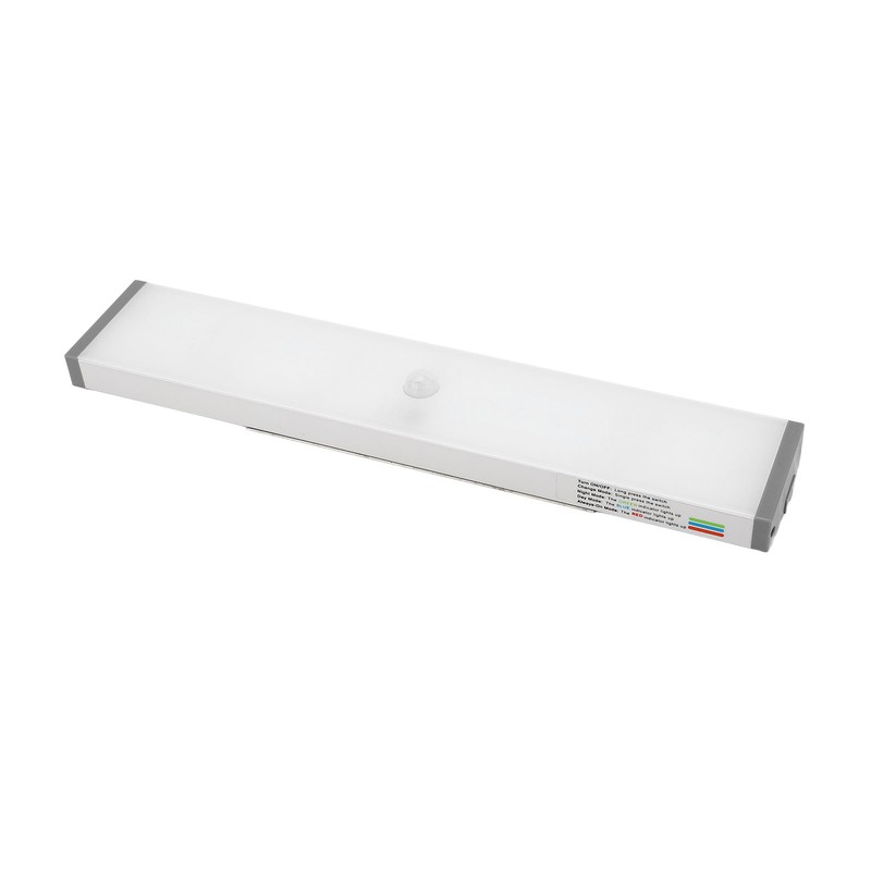 Motion Sensor Light LED Under Cabinet Closet Lighting USB Rechargeable