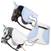 SKIPPI Hobby Horse Blanket and Fly Cover - Blue, Hobby