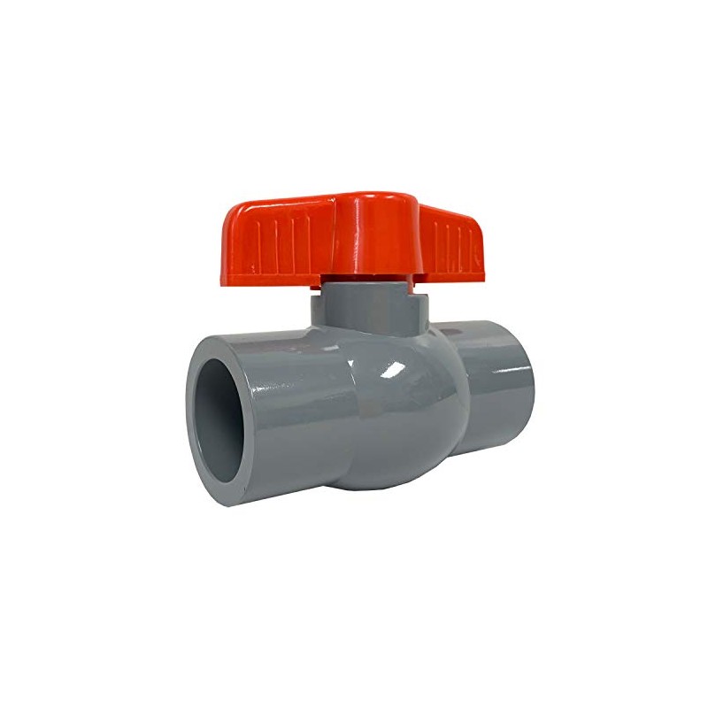 ERA SCH 80 CPVC 1-1/2 Inch Compact Ball Valve, Socket