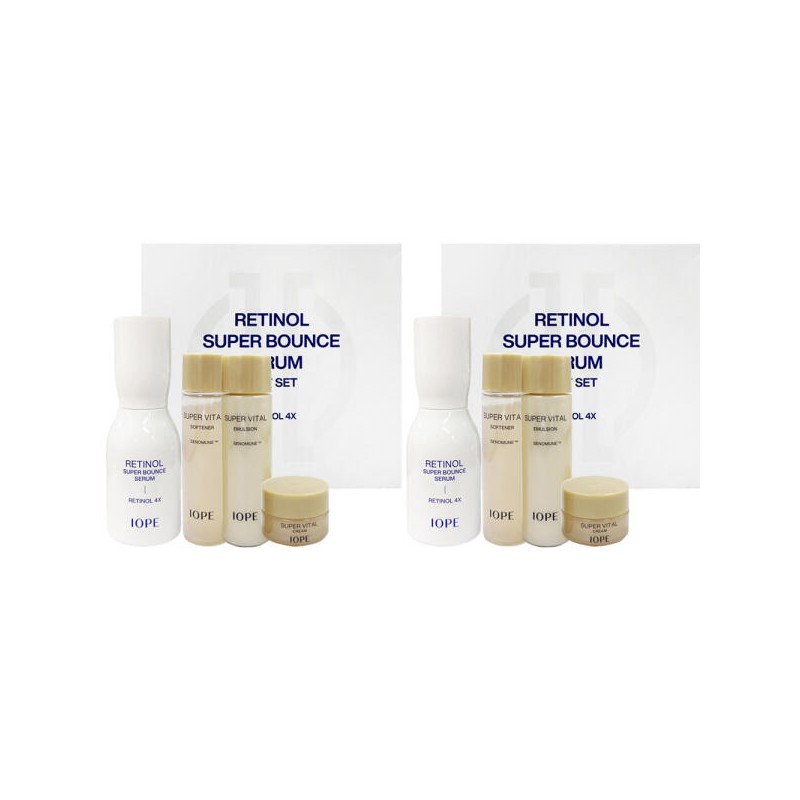 IOPE 아이오페 레티놀 슈퍼 바운스 세럼50ml x2개/바운스세럼50ml+10ml x5개 중 선택구성