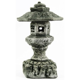 Fleur de Lis Garden Ornaments LLC Hexagonal Pagoda Concrete Statue