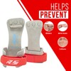 Reisport Men's Hook & Loop High Bar Grips, Gymnastics, Gray