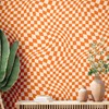 Dunzoom 15.75''x118'' Checkerboard Peel and Stick Wallpaper Aesthetic Checkered Wallpaper
