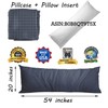maizi Full Body Back Pillow 54x20 Inches Body Pillow with