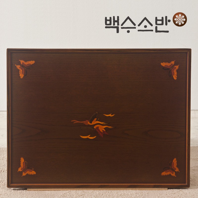 100SU Butterfly Antique Tea Table / 100SU 나비 앤틱 찻상