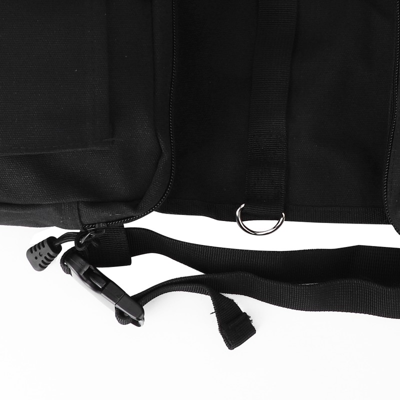 Reflective Stripe Canvas Bag Outdoor Sports Multifunction Large Capacity Pack