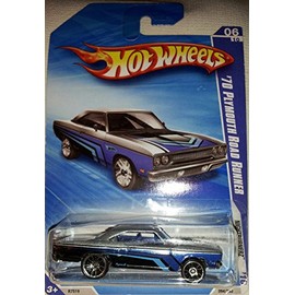 Hot Wheels - Blue - '70 Plymouth Road Runner - Nightburnerz by Hot Wheels