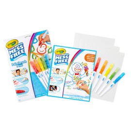 Crayola Color Wonder Paintbrush Pens & Paper, Mess Free Coloring for Toddlers, Painting Set, Toddler Arts & Crafts, Kids Gift