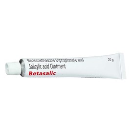 Generic Beta salic - Tube of 20 gm packof 4 Ointment It removes The Dead Skin Cells and Helps in Softening The Skin.