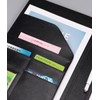 A4 Clipboard Folder, PU Leather Magnetic Conference Folder with Cover
