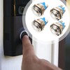 Door Chime Push Button - 4X Replacement Buttons Push Door