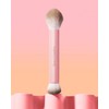 Beauty Creations - Brocha Doble para Rubor Líquido - Cerdas
