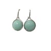 Noble Earrings Jade Mint Silver-Plated