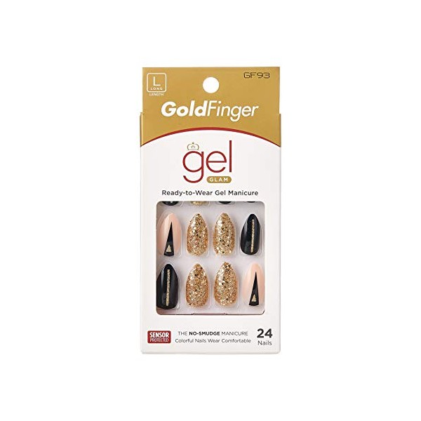 Kiss Gold Finger Full cover nails (GF93)
