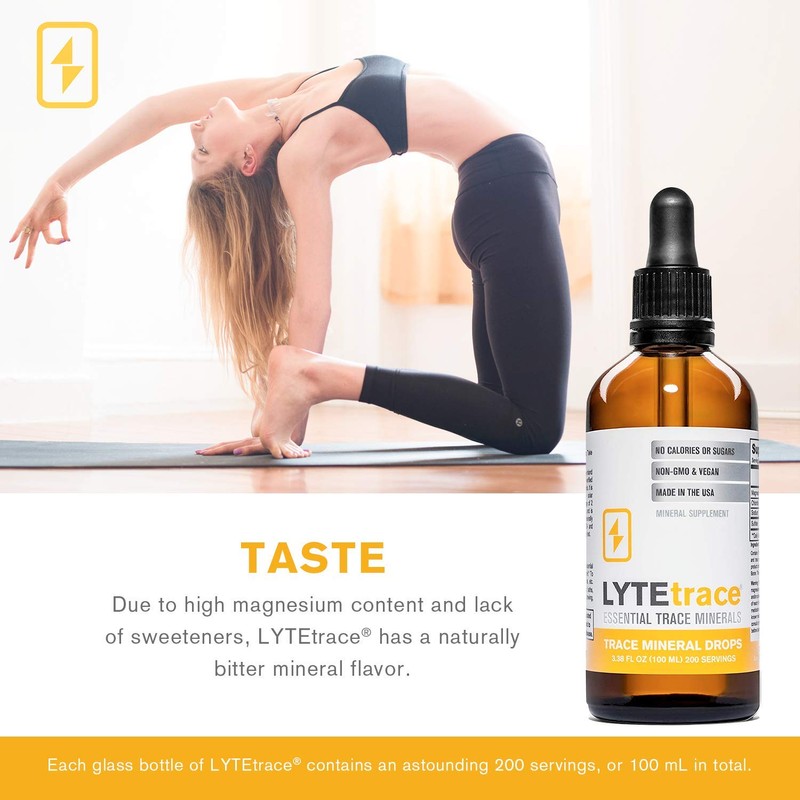 LyteLine Trace Mineral Drops 100ml x 200 Servings - Max-Absorption