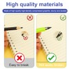 AOEVUIR Colourful Eternal Pencils with 12 Interchangeable Heads, Inkless Pencil