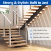 Muzata Stair Cable Railing Post 42 Inch for 25-35 Degrees