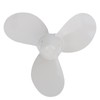 Mariner Aluminum Alloy White Outboard Propeller 3 Blades for 7‑1/4X5‑A