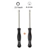 HUSWELL 21-Teeth Splined + A-Circle Carburetor Adjustment Tool Screwdriver Kit,