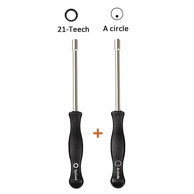 HUSWELL 21-Teeth Splined + A-Circle Carburetor Adjustment Tool Screwdriver Kit,