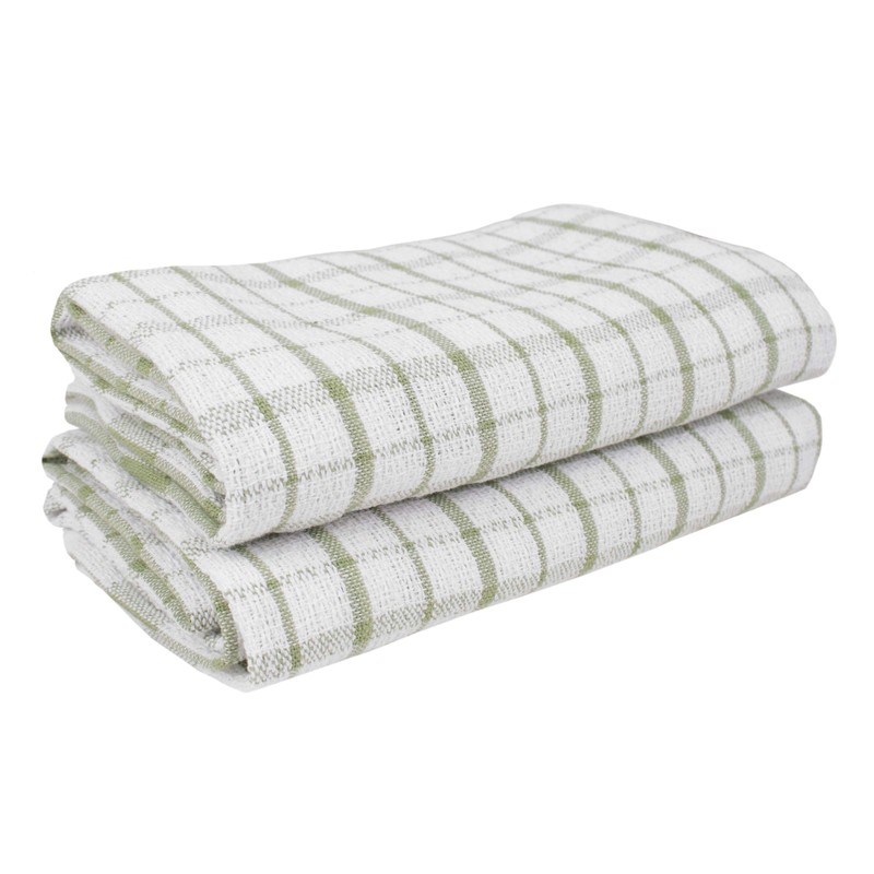 Ritz Kitchen Dish Towel, Cactus Green, 2 Count
