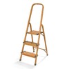 3-Step Ultralight Ladder, Woodgrain