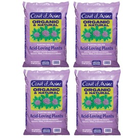 Coast of Maine, 20qt (Pack of 4) Organic and Natural Planting Soil for Acid-Loving Plants - Rhodys, Azaleas, Ferns, Hydrangeas & Berries