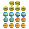 MUEEAD 18pcs Golf Balls, Practice Golf Foam Balls, Elastic Golf
