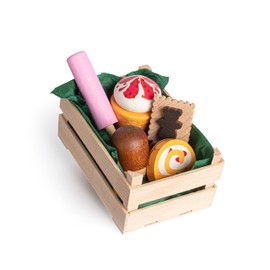 Erzi 28138 Assortment of Small Wooden Confectionery Shop for Kids Role Play
