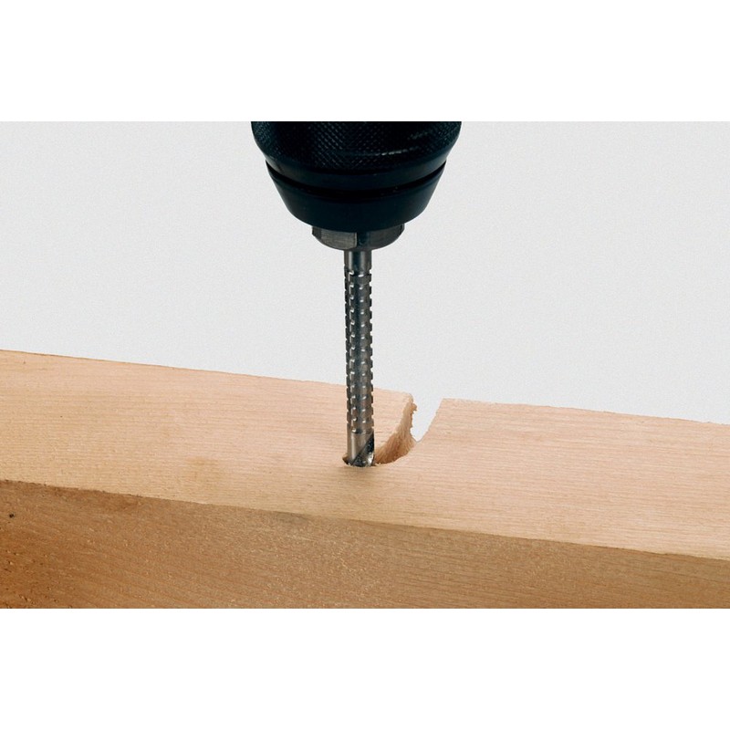 Wolfcraft 2512000 6 x 90mm HSS Drill Saw for Wood/