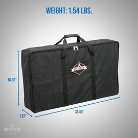 Hike Crew 2-Burner Stove Heavy Duty Storage Carry Bag | Water and Corrosion Resistance 18.9" x 7.87" x 37.49"