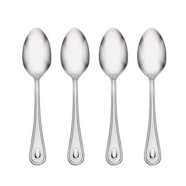 Lenox 894744 French Perle Dinner Spoons, Set Of 4