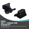Polcatay 2 PCS Front Windshield Wiper Nozzle, 4-way 360-degree Wide-angle